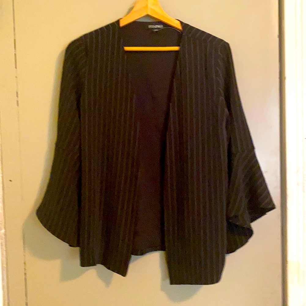 roz&ALI Black Business Cardigan